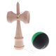 thumbnail image 3 of Tributo de madera kendama japonés tradicional juego juguete regalo negro verde, 3 of 3