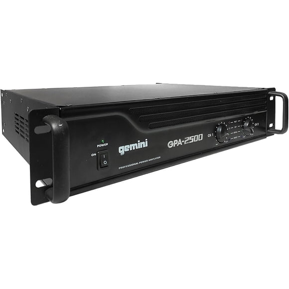 Amplificador Gemini GPA2500 3000W DJ Profesional