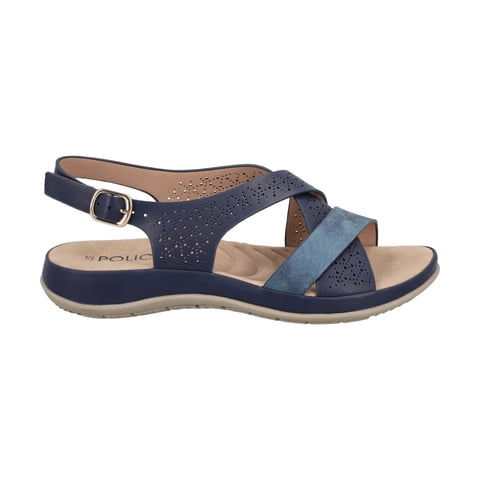 Sandalia Mujer Azul Catalina Police
