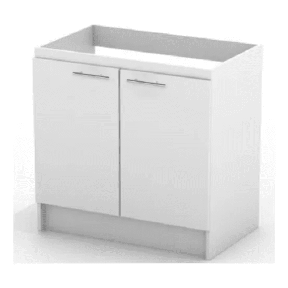Mueble Lavaplatos Pro 80 Cm Der O Izq con tirador Metalico