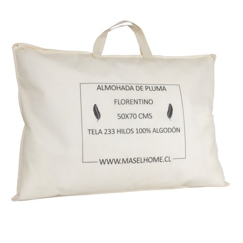 Masel - Almohada Pluma Natural 50 X70