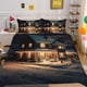 thumbnail image 1 of Christmas Tree Gifts Santa Claus Quilt Duvet Cover Set Bedspread Super 3-Piece Bedding Set, 1 of 5