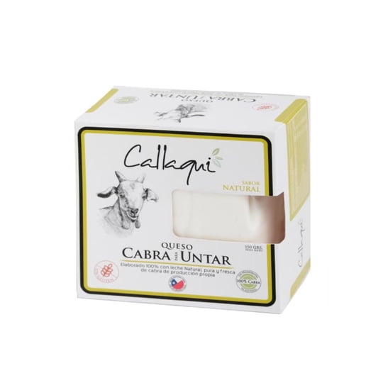 Queso De Cabra Trozo Para Untar Sabor Natural 150 g Callaqui