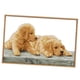 thumbnail image 1 of Kit de punto de cruz de dos perros DIY, contado para principiantes, 59 x 39 cm, 11CT, sellado, 1 of 5