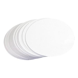 Bothyi - 100 Piezas De Insignia De Botón, Tarjeta En Blanco Redonda De Papel En Blanco Para Hacer Insignias De Botón, 37Mm