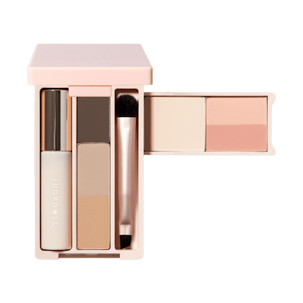 Generic - Paleta De Maquillaje Judydoll Mini Portable #01 Earthy Con Máscara