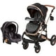 thumbnail image 1 of Coche zeus con silla de auto 3en 1 black, 1 of 3
