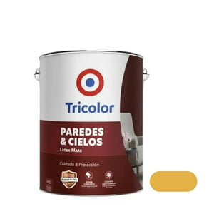 Tricolor - Pintura Paredes Y Cielo Ocre 1 Gl