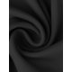 thumbnail image 5 of INSPIRE CHIC Vestido de maternidad para mujer, línea A, cuello redondo, manga corta, elástico, verano, oficina, trabajo, midi, embarazo, 2XL, negro, 5 of 6