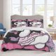 thumbnail image 1 of Kuromi Bedding Sets Cartoon Duvet Cover Lightweight 3 Piece Bet Sets for Kids Boys Girls, 1 of 5
