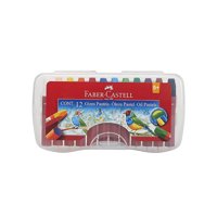 Faber Castell - Lápiz Pastel Escolar Graso 12 Colores