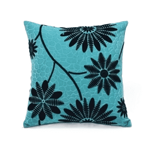 Genérico - Fundas De Cojín Con Diseños Y Colores 43X43 Cm - Girasol Turquesa