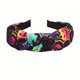 thumbnail image 1 of Cute Halloween Headband with Cartoon Ghost Print and Criss Cross Design - Perfect for Pumpkin and Spider Web Lovers, 1 of 5