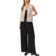 thumbnail image 2 of INSPIRE CHIC Chaleco de Suéter para Mujer sin Mangas Cuello Redondo Abotonado Cárdigan Casual con Bolsillos XL Caqui, 2 of 6