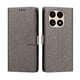 thumbnail image 2 of Funda Cartera de PU para Xiaomi 15T con Tarjetas, Gris, 2 of 6