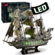 thumbnail image 1 of Puzle 3D CubicFun Green LED Flying Dutchman 360 unidades, 1 of 9
