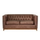 thumbnail image 3 of Sofa Roma 2C Cuero Colorado Caramelo, 3 of 5