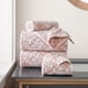 thumbnail image 1 of Juego de Toallas Jessica Simpson 4 piezas Rosa Humo Algodón, 1 of 7