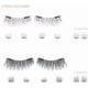 thumbnail image 2 of Pestañas Magnéticas Lash'd Up Look Natural con Anclajes 2 Pares, 2 of 5