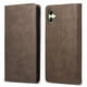 thumbnail image 2 of Funda tipo cartera con bloqueo RFID para Samsung Galaxy A06 Con tapa abatible, portatarjetas, cierre magnético, TPU y soporte Marrón, 2 of 6