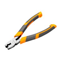 Magideal - Alicates Cortadores De Muesca Con Ranura En V, Herramienta De Mano Con Agarre Cómodo, Alicates De Tijera De Ángulo Profesional Portátiles De Alta Cali Sin Pozo De Acceso