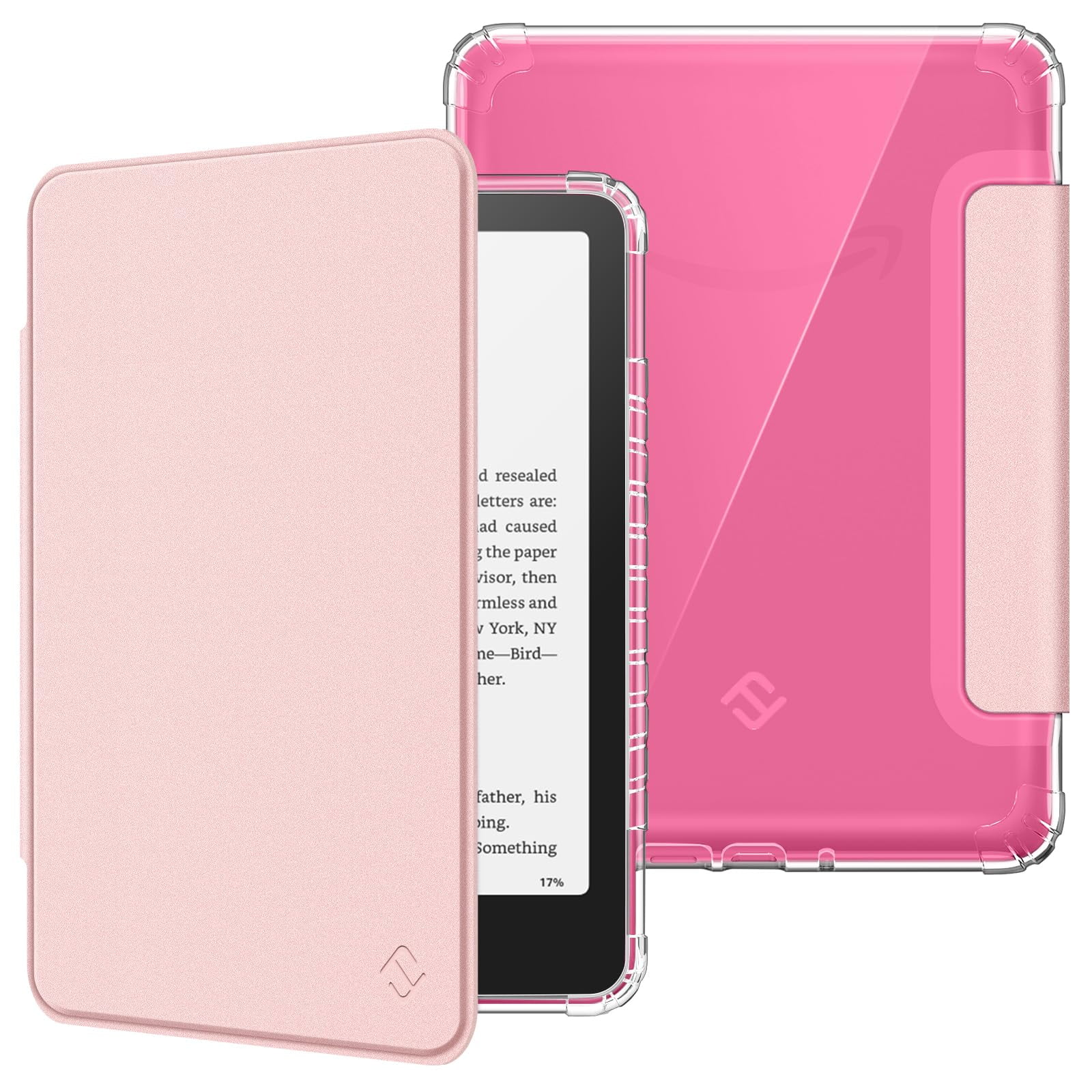 Funda Fintie Para Kindle Paperwhite 12.ª Generación 2024, Color Oro Rosa