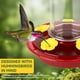 thumbnail image 2 of Comedero para colibríes PENXUA colgante para exteriores 250 ml con 5 puertos de alimentación, 2 of 9