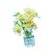 thumbnail image 1 of Mini Flores En Jarrón De Cristal, Accesorios Para El Salpicadero Del Coche., 1 of 5