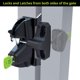 thumbnail image 2 of Cerradura de puerta D&D Technologies LokkLatch Plus LL3PWA negra, 2 of 6