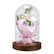 thumbnail image 4 of Ilumina La Rosa En La Cúpula De Cristal Luz LED Flor Artificial Para Mujeres Regalo De Mamá, 4 of 5