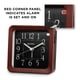 thumbnail image 2 of Despertador Bulova B1870 Manor con esfera flotante y despertador, 2 of 3