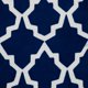 thumbnail image 5 of Almohada cuadrada geométrica azul 50x50 cm de la colección Parkland, 5 of 8