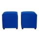 thumbnail image 1 of Set Pouf Cali 1c Felpa 30 Azul Rey, 1 of 5