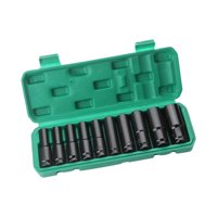 Magideal - Juego Genérico De Vasos De Impacto, Juego De Vasos Para Destornillador Eléctrico, 10 Piezas, Juego De Vasos Premium, Juego De Vasos Hexagonales Para