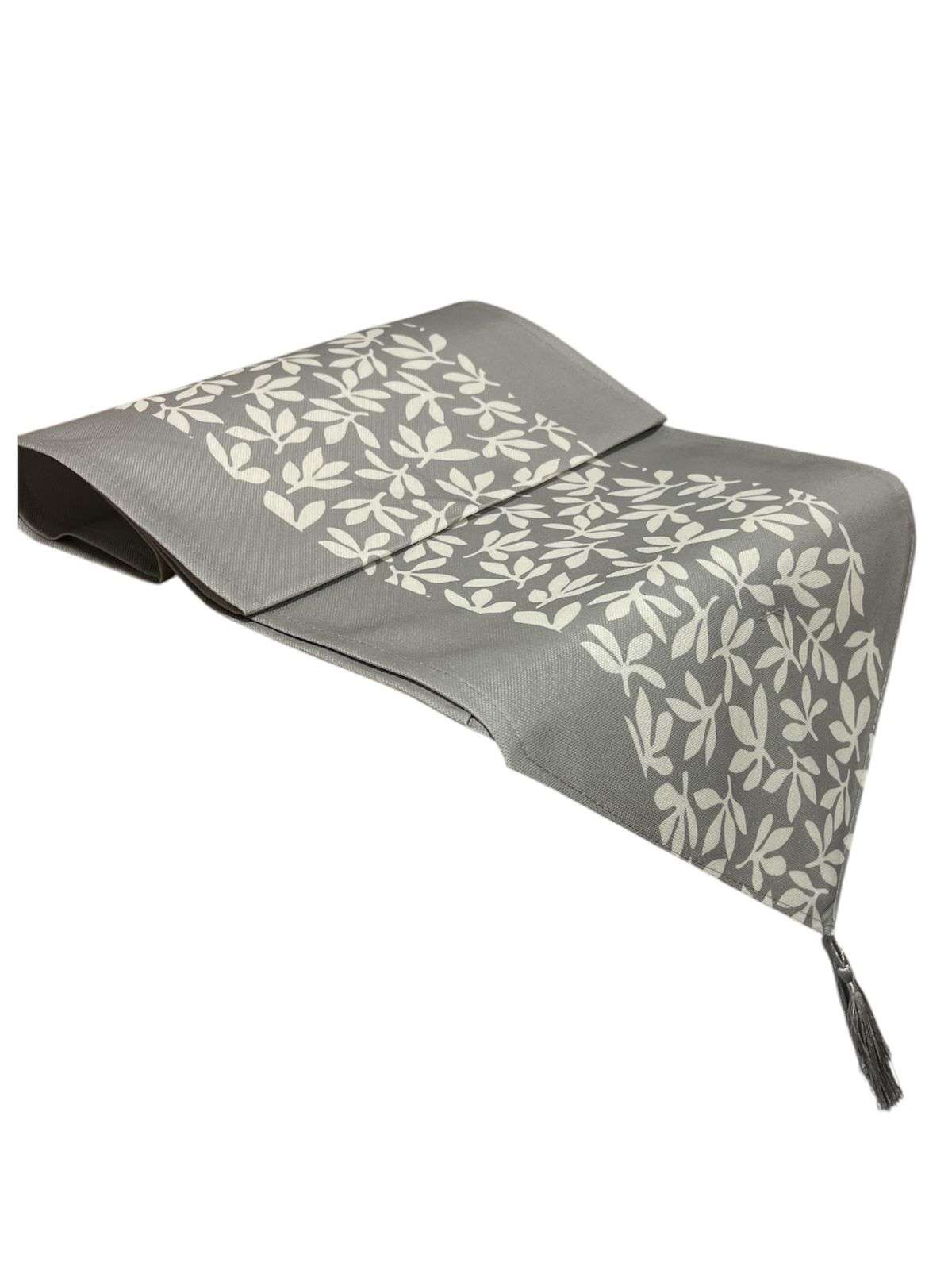 Oem - Mantel Camino De Mesa Tela Gris Diseño 180X38Cm