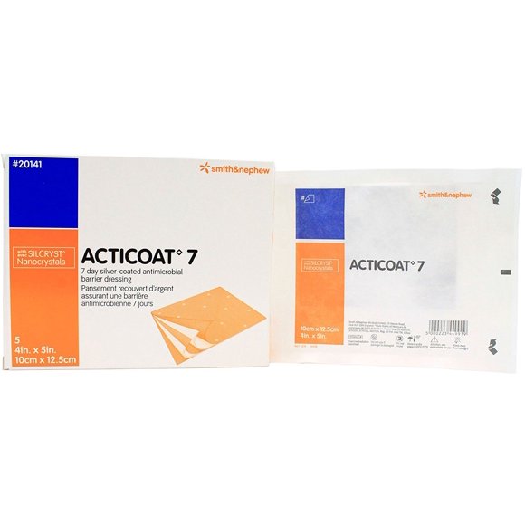 Apósito para heridas ZIXCARE 10 cm x 12,5 cm 5 por caja