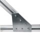 thumbnail image 2 of Escuadra metálica 45° para perfil estructural 45 acabado mate (2 piezas), 2 of 4