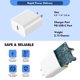 thumbnail image 2 of Cargador DelTucci iPhone PD Tipo C Pack de 2 - Blanco, 2 of 7