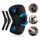thumbnail image 1 of Rodilleras neopreno placas de acero fitness talla G negras, 1 of 3