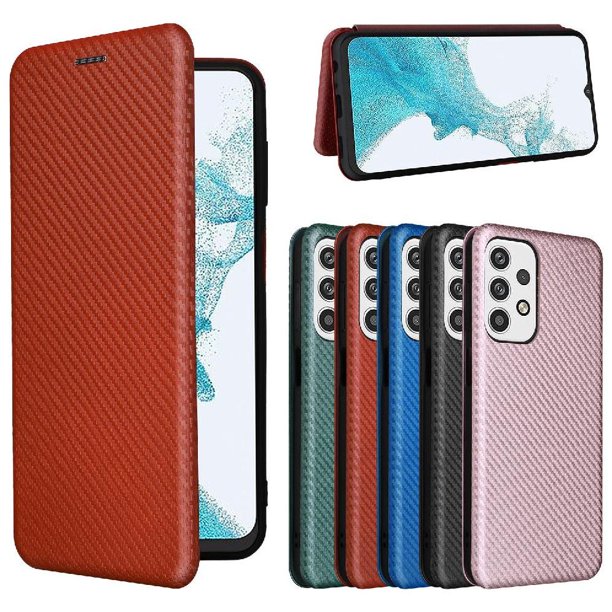Funda Flip para FOXDOCK Samsung Galaxy A23 5G - Funda magnética de negocios, funda protectora delgada