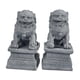 thumbnail image 5 of 2 estatuas de leones guardianes de estilo asiático, esculturas de jardín, adornos de decoración de bonsái de piedra en miniatura para balcón,, 5 of 5
