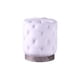 thumbnail image 1 of Otoman de Acento Accent Best Master Furniture Jacobson en Terciopelo Blanco, 1 of 3