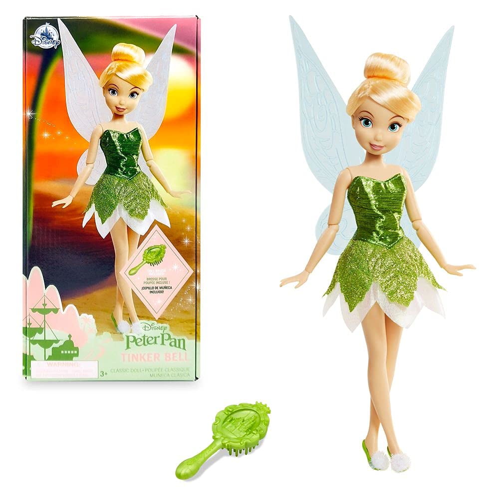 Muñeca Disney Store Princess Tinker Bell De 28 Cm Con Cepillo Girl