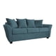 thumbnail image 2 of Sofa 3C Gaviota Felpa Petroleo, 2 of 3