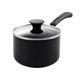 thumbnail image 4 of Juego de cacerolas Cook N Home 1 L y 2 L antiadherente negro, 4 of 7