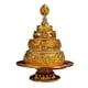 thumbnail image 5 of Budista tibetano que ofrece esculturas religiosas, colección hecha a mano, regalo de bendición, estatua decorativa, plato de Mandala para escritorio y, 5 of 5