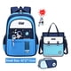 thumbnail image 1 of NEW Nylon Backpack Child Girl Boy Cartoon Back Bag Elementary Student School Bags Set Waterproof Lightweight Kids Book Bag, 1 of 3