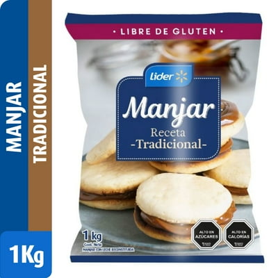 Manjar Tradicional Bolsa 1 Kg Lider