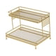 thumbnail image 4 of Organizador De Maquillaje Con Soporte Para Almacenamiento De Cosméticos De 2 Niveles Para Dormitorio Y Sala De Estar, 4 of 5