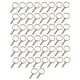 thumbnail image 3 of 50 Piezas Llaveros Divididos Con Cadena Para Manualidades DIY Fabricación De Llaveros Hardware Bronce, 3 of 3